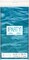 Ocean Waves Rectangular Plastic Table Cover, 54&#x22; x 108&#x22;, 1ct